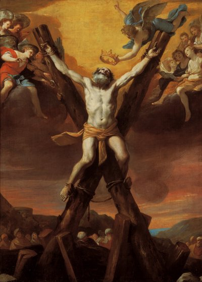 La crucifixión de San Andrés de Mattia Preti